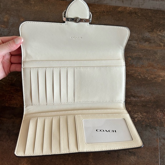 Coach Leather Clutch - Picture 2 of 3